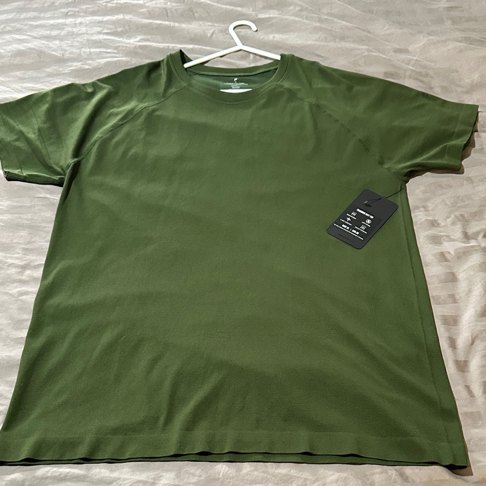 Fabletics Olive Short Sleeve Training Day Tee